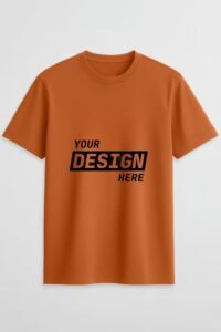 Customizable Orange T-shirt